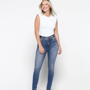 Kut from the kloth high rise skinny jeans